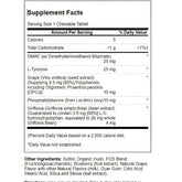 Solaray Kids Focus Chewables - Grape 60 Chwbls